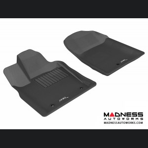 Dodge Durango Floor Mats (Set of 2) - Front - Black by 3D MAXpider